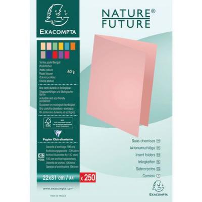 EXACOMPTA  Paquet 250 Sous-Chemises Super 60 Bleu Clair