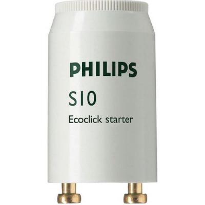 PHILIPS Starter pour tube fluorescent S10 4-65W 