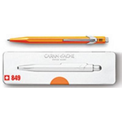 CARAN D ACHE Caran d'ache caran d'ache stylo &agrave; bille 849 popline fluo, orange noir