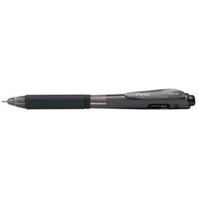 PENTEL  Lot de 5 Stylos à bille rétractable WOW BK440, noir