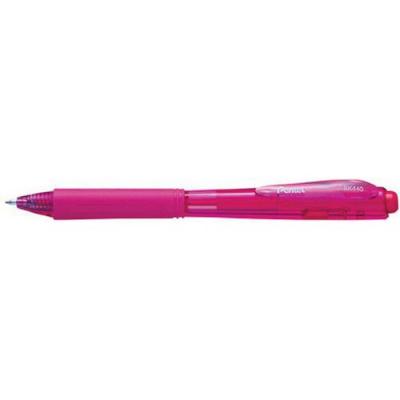 PENTEL  Stylo &agrave; bille r&eacute;tractable WOW BK440, rose