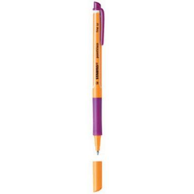 STABILO Stylo Roller  pointVisco - roller &agrave; encre gel pointe 0,5mm lilas 