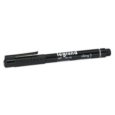 LEGRAND Stylo feutre noir ind&eacute;l&eacute;bile pour rep&eacute;rage - 039598 - 