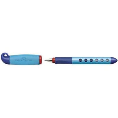 FABER CASTELL Stylo plume  Scribolino bleu gaucher