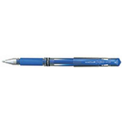 UNI BALL Stylo Gel Uni-ball Signo Broad Pointe Large Metal Bleu