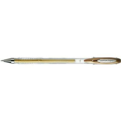  Stylo Roller Encre Gel Signo M&eacute;tal Um-120nm Or