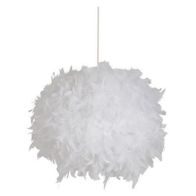 COREP Suspension en plumes E27 15W blanc &Oslash;40cm , Kokot