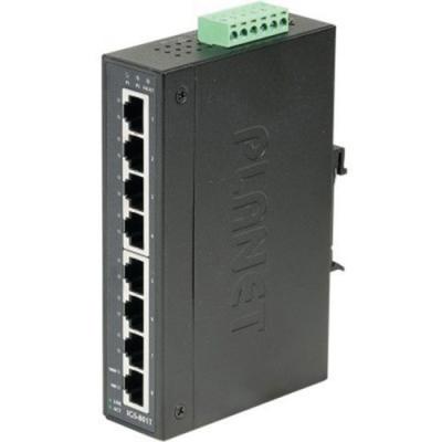 PLANET TECHNOLOGY CORP. Planet switch industiel -40/75&deg; - 8P 10/100