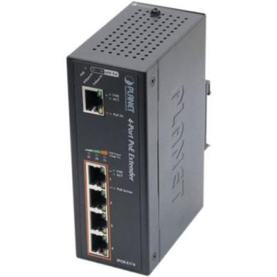 PLANET  IPOE-E174 SW.Industriel 1 UltraPoE vers 4 Giga PoE+