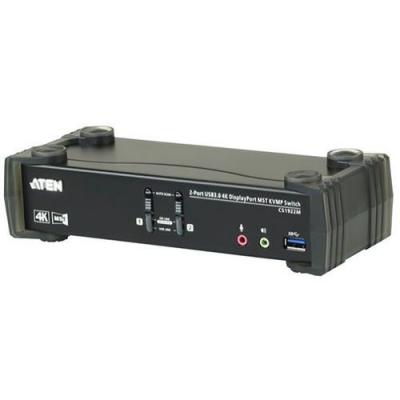 ATEN Switch Kvm Double &Eacute;cran Dp 1.2 Et Hdmi 2.0/usb