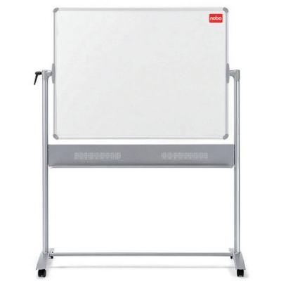 NOBO  Tableau Blanc Mobile Pivotant &Eacute;maill&eacute; Magn&eacute;tique, 1200x1500 Mm