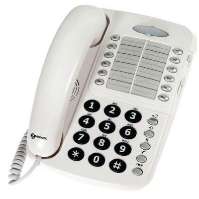 GEEMARC T&eacute;l&eacute;phone Filaire Amplifi&eacute; De Bureau +30db Cl1100 - 