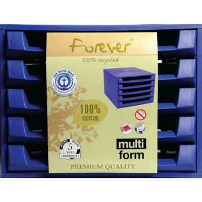 EXACOMPTA  Module de classement The Box Forever - Bleu Cobalt