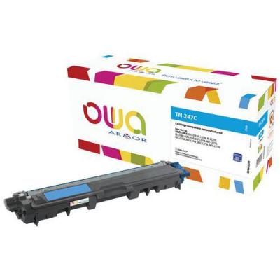 OWA  Toner remanufactur&eacute; compatible BROTHER TN247C K18602OW Cyan