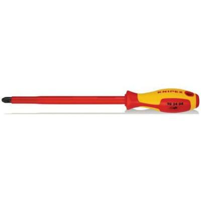 KNIPEX  Tournevis pour vis &agrave; t&ecirc;te cruciforme Phillips 320 mm - 98 24 04