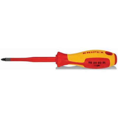KNIPEX Tournevis Slim Cruciforme Pozidriv&reg; Pz2 Isol&eacute; 1000v Lame 100mm