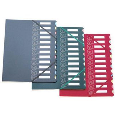 EXTENDOS  Trieur 437, Couleurs Assorties,12 Onglets,Format A4