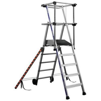 TUBESCA COMABI Plateforme Individuelle Fixe Aluminium 5 Marches