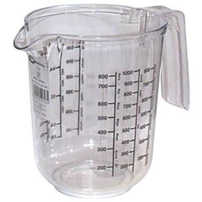 METALTEX  Gobelet gradu&eacute; 1 litre transparent