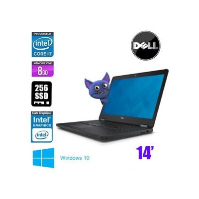  PC Portable dell latitude e7470 core i7 6600u 2.6ghz 
