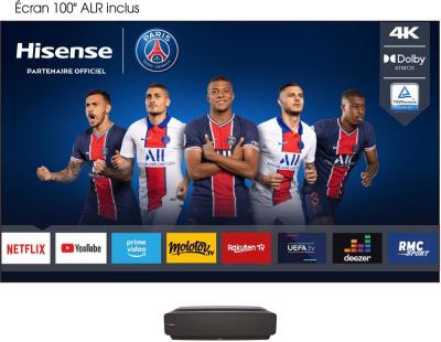 HISENSE Vid&eacute;oprojecteur  Laser TV 100L5F