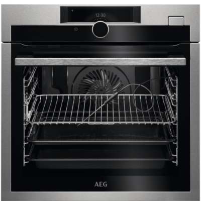 AEG  Four multifonction / vapeur connect&eacute; inox - BSE988330M