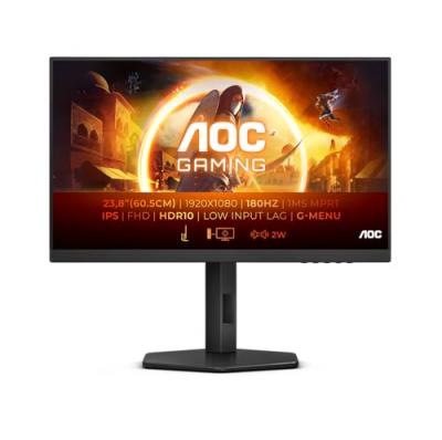 AOC Ecran PC  24G4X 23.8"" FHD/180Hz/IPS/1ms/HDR10/FreeSync Prem